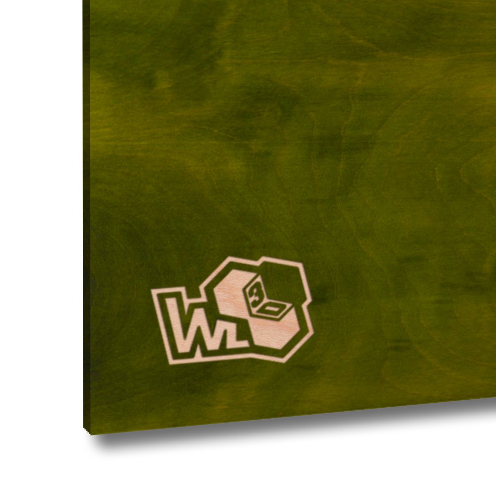 Legno di betulla multistrato verde