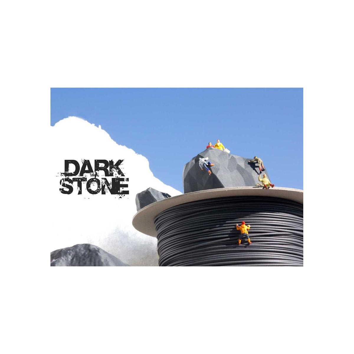 Filamento per stampa 3D TreedFilaments DarkStone Filamento per stampa 3D TreedFilaments DarkStone