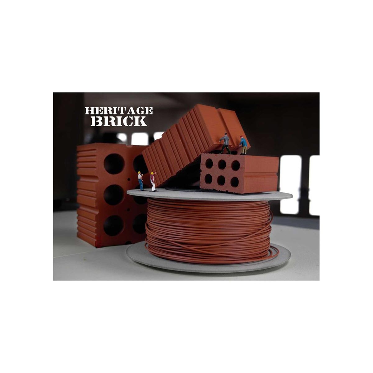 Filamento per stampa 3D TreedFilaments Heritage Brick Filamento per stampa 3D TreedFilaments Heritage Brick