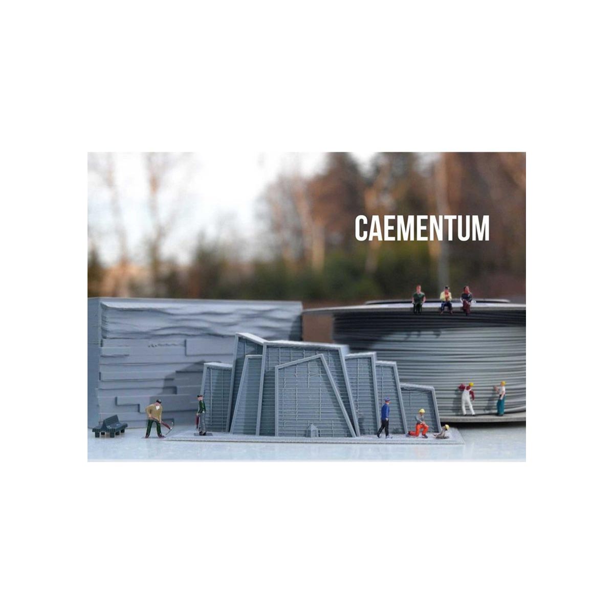 Filamento per stampa 3D TreedFilaments Caementum Filamento per stampa 3D TreedFilaments Caementum