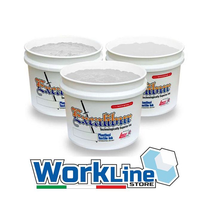 Inchiostro Plastisol Excalibur Keystone White 527