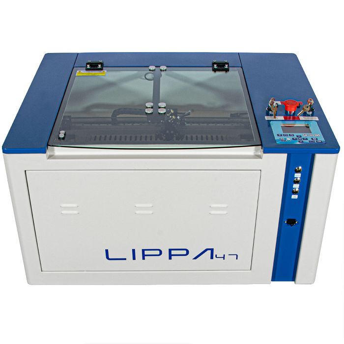LIPPA47RF - Plotter Laser Co2 Desktop 470x300mm 30W RF con Telecamera
